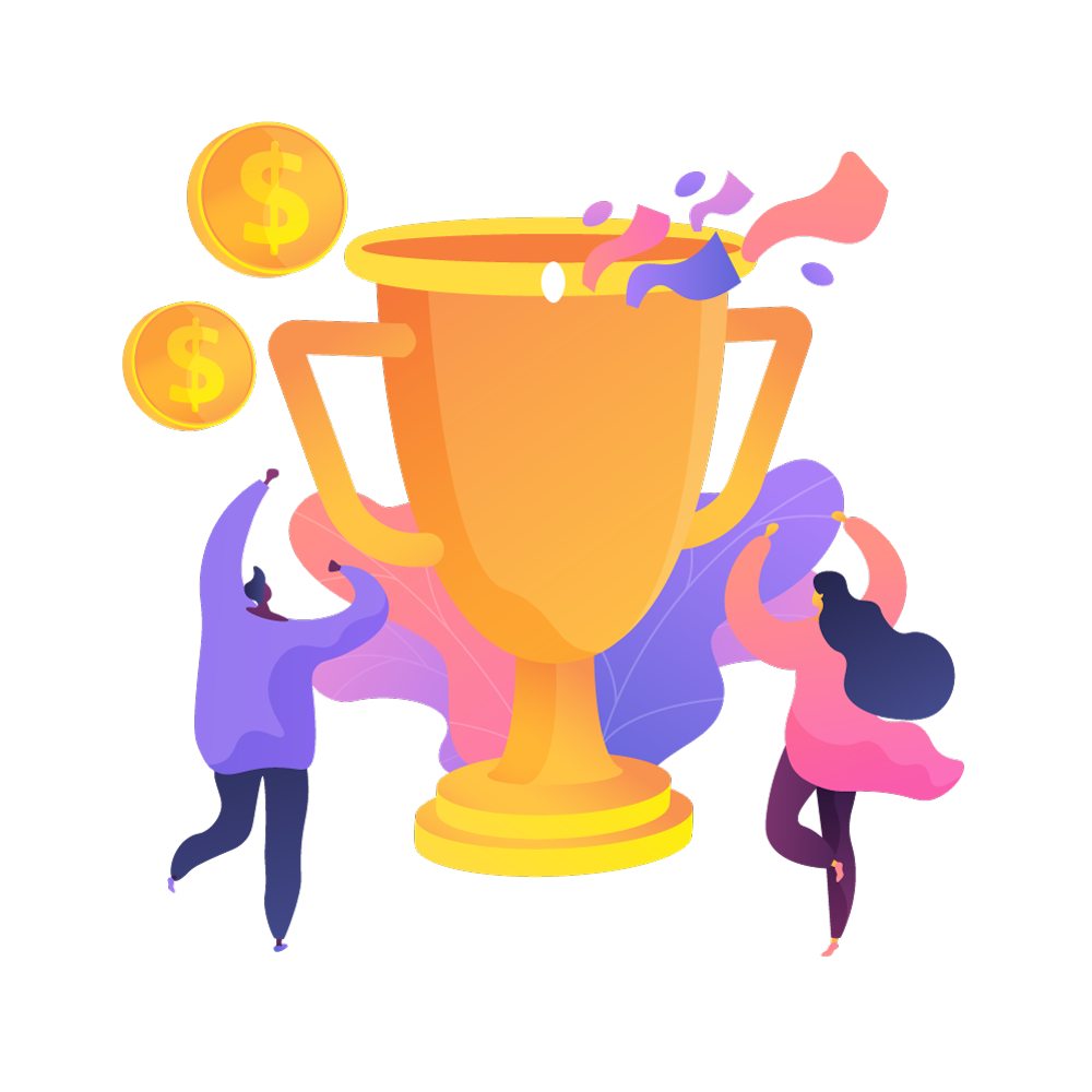 Earn money through Faucet, surveys, and exciting games. You can also refer players to receive generous commissions from us.